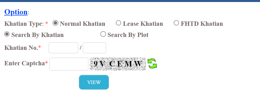 Plot and Khatiyan information