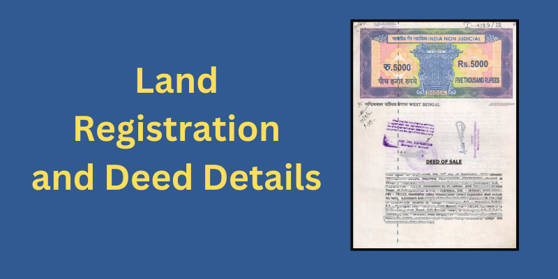 WB Land Registration Details